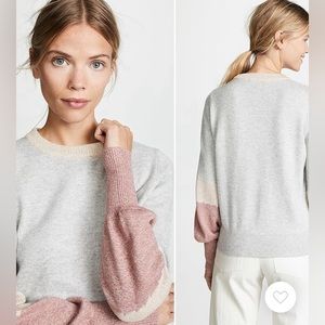 Cupcakes and Cashmere colour block sweater